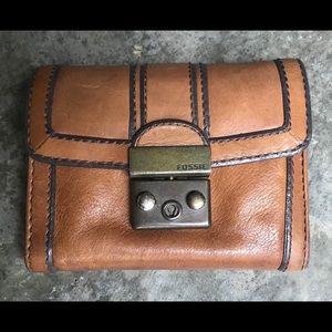 Fossil Wallet -Tan Leather